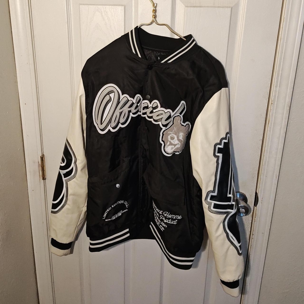 BoohooMan Varsity Jacket